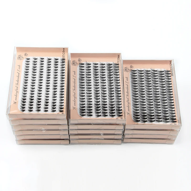 120 Clusters/box Eyelash Extension Wholesale 10/20/100 Boxes Individual Lashes 30D Cluster C Curl False Eyelashes Natural cilios
120 Clusters/box Eyelash Extension Wholesale 10/20/100 Boxes Individual Lashes 30D Cluster C Curl False Eyelashes Natural cilios
