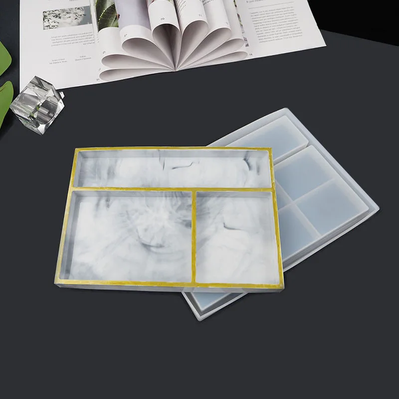 2022 New DIY Retro Storage Tray Mold Rectangle Makeup Organizer Tray Jewelry Plate Display Resin Molds for Jewelry Home Decor
2022 New DIY Retro Storage Tray Mold Rectangle Makeup Organizer Tray Jewelry Plate Display Resin Molds for Jewelry Home Decor