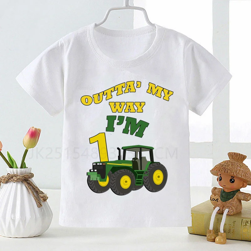 1-9 Boy Car Birthday Number Print T Shirt Excavator Children Birthday Boy T-shirts Boy&Girl Funny Gift Tshirt Present
1-9 Boy Car Birthday Number Print T Shirt Excavator Children Birthday Boy T-shirts Boy&Girl Funny Gift Tshirt Present