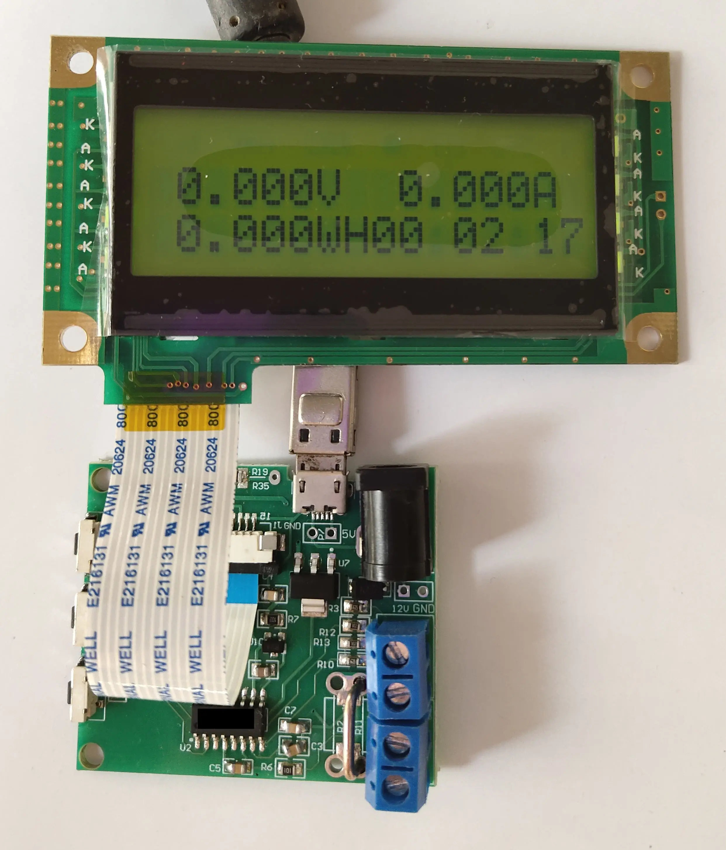 Voltage and Current Meter/bidirectional Current/power Meter/Coulomb AH Meter/test Battery Capacity/1602 LCD True
Voltage and Current Meter/bidirectional Current/power Meter/Coulomb AH Meter/test Battery Capacity/1602 LCD True