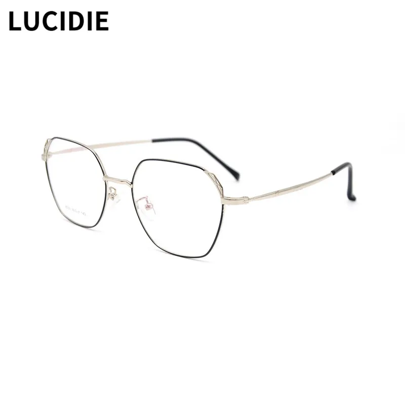 LUCIDIE 2021 New Metal Women Square Myopia Eyewear Optical Glasses Frame Men Clear Lens Fashion Computer Eyeglasses for Female
LUCIDIE 2021 New Metal Women Square Myopia Eyewear Optical Glasses Frame Men Clear Lens Fashion Computer Eyeglasses for Female