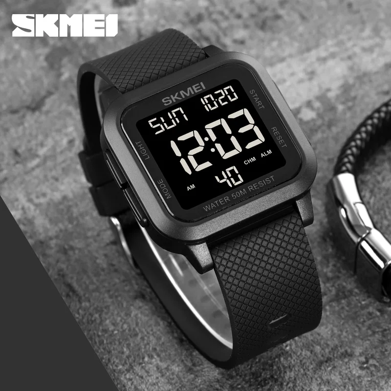 Luxury Brand Mens Watches SKMEI Fashion Sport Waterproof Digital LED Countdown Chrono Alarm Clock Male Wristwatches Reloj Hombre
Luxury Brand Mens Watches SKMEI Fashion Sport Waterproof Digital LED Countdown Chrono Alarm Clock Male Wristwatches Reloj Hombre