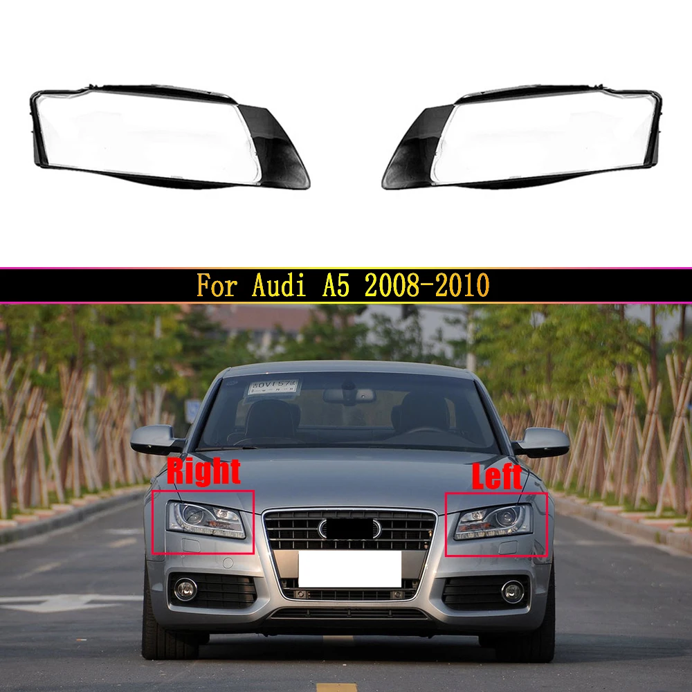 Auto Head Lamp Case For Audi A5 2008 2009 2010 Car Front Headlight Cover Light Glass Lens Bright Lampshade Shell
Auto Head Lamp Case For Audi A5 2008 2009 2010 Car Front Headlight Cover Light Glass Lens Bright Lampshade Shell