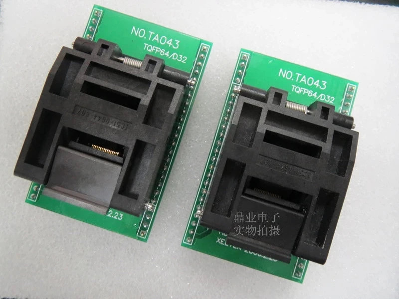 Оригинальное тестовое сиденье YAMAICHI XELTEK IC NO.TA043 TQFP64/D32, программатор для записи HD64F36064, адаптер для гнезда
Оригинальное тестовое сиденье YAMAICHI XELTEK IC NO.TA043 TQFP64/D32, программатор для записи HD64F36064, адаптер для гнезда