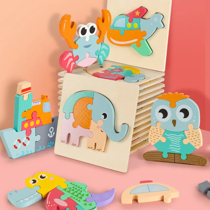 30cm Wooden Toys Jigsaw 3D Puzzle Cartoon Animal Hand Grab For Kid Early Educational Toys Puzzle Children Tangram Learning Jigsa
30cm Wooden Toys Jigsaw 3D Puzzle Cartoon Animal Hand Grab For Kid Early Educational Toys Puzzle Children Tangram Learning Jigsa