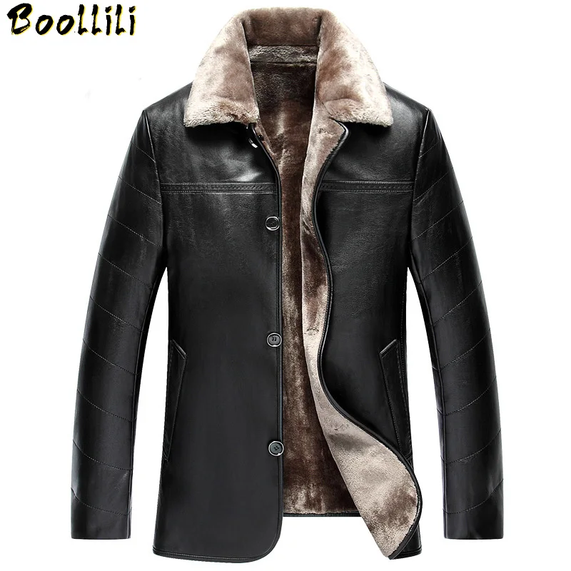 Jacket Men's Leather 2023 PU Leather Jacket Male Warm Thick Artificial Wool Liner Jaqueta Couro Masculino Plus Size M-3XL 
Jacket Men's Leather 2023 PU Leather Jacket Male Warm Thick Artificial Wool Liner Jaqueta Couro Masculino Plus Size M-3XL