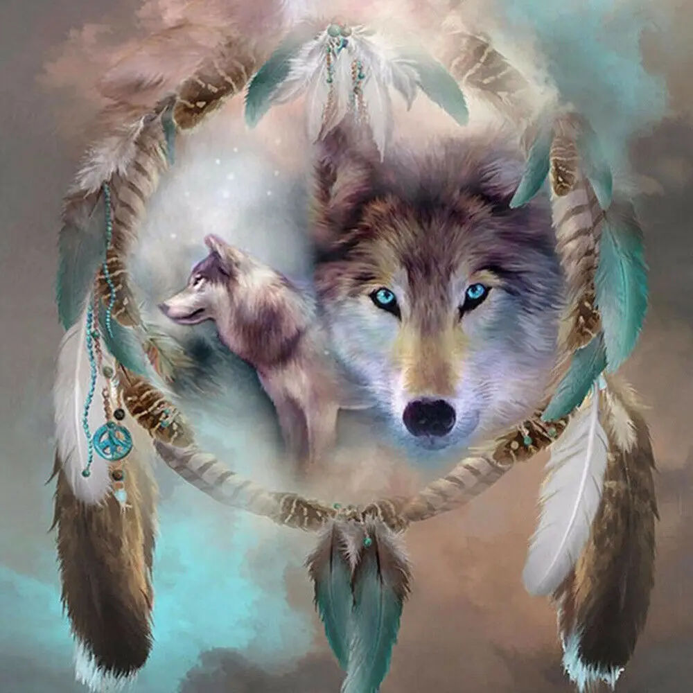 DIY Cube Round Diamond Painting Mosaic Cross Stitch Brown Wolf Dream Cross-stitch Craft Home Decoration Gift
DIY Cube Round Diamond Painting Mosaic Cross Stitch Brown Wolf Dream Cross-stitch Craft Home Decoration Gift
