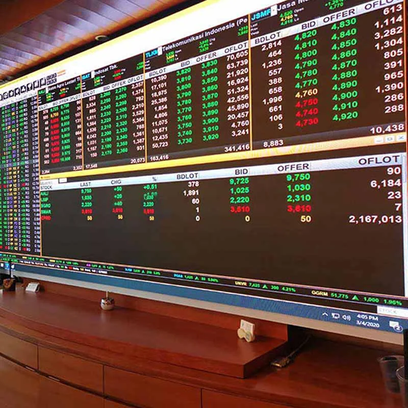HD LED Stock Ticker Displays for Stocks, Sports & News, RGB Full Color Digital Signage SDK Docking Stock Market Finacial News
HD LED Stock Ticker Displays for Stocks, Sports & News, RGB Full Color Digital Signage SDK Docking Stock Market Finacial News