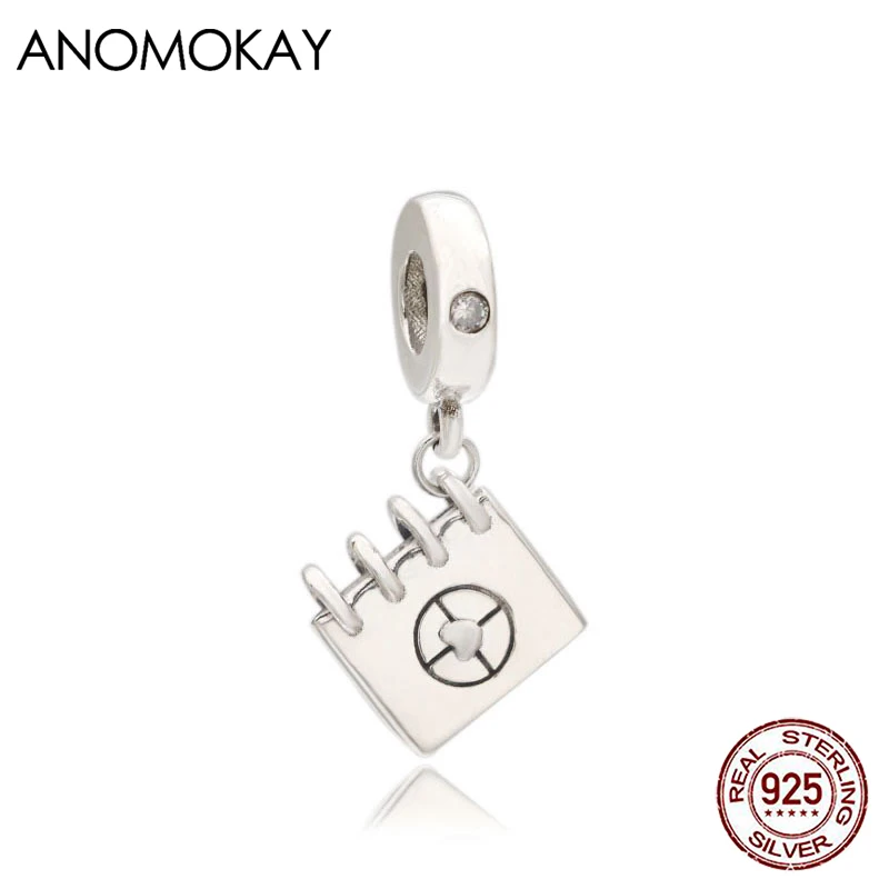 Anomokay новая новинка, серебряная подвеска для паспорта 925, подвеска для браслета «сделай сам», изготовление ювелирных изделий, можно открыть серебряные бусины
Anomokay новая новинка, серебряная подвеска для паспорта 925, подвеска для браслета «сделай сам», изготовление ювелирных изделий, можно открыть серебряные бусины