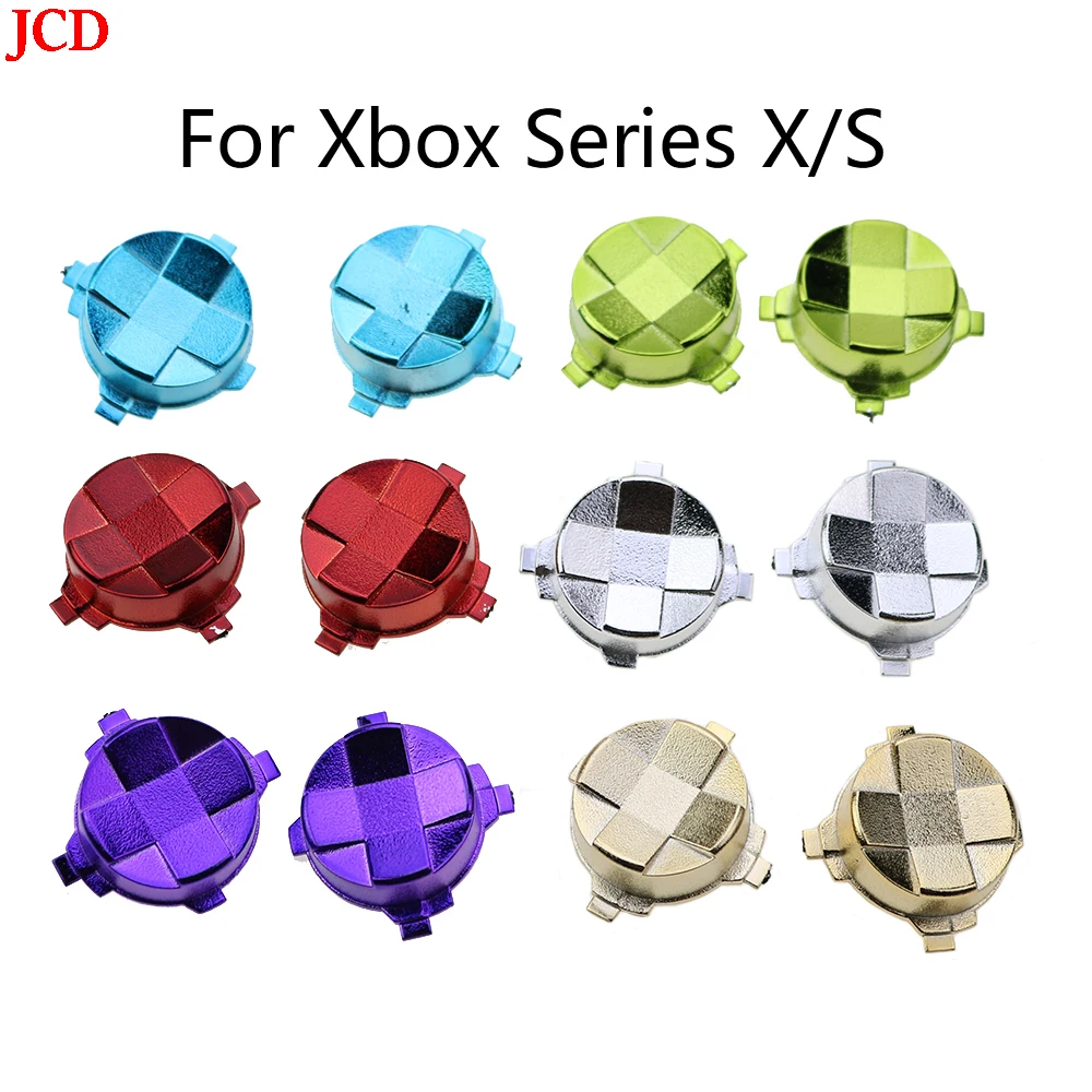 JCD 1 Pcs Chrome D-Pad Directional Buttons, Aluminum Pads, Key Replacement for Xbox Series X/S Controller Accessories
JCD 1 Pcs Chrome D-Pad Directional Buttons, Aluminum Pads, Key Replacement for Xbox Series X/S Controller Accessories