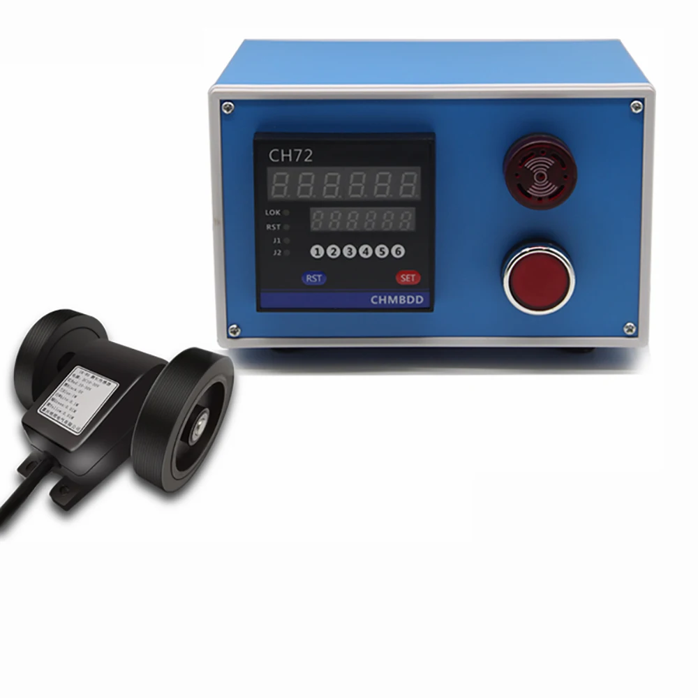 Industrial Digital Display Double Roller Meter Counter Precise Length Measuring Instrument Length Counter With Encoder And Alarm 
Industrial Digital Display Double Roller Meter Counter Precise Length Measuring Instrument Length Counter With Encoder And Alarm