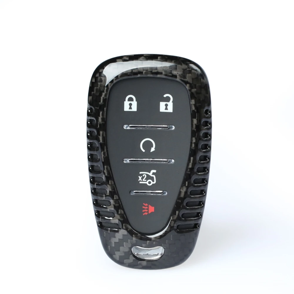 For Chevy Chevrolet Camaro Malibu Cruze Equinox 2016-2019 Auto Remote Key Shell Cover Fob Black/Red Real Carbon Fiber Cap
For Chevy Chevrolet Camaro Malibu Cruze Equinox 2016-2019 Auto Remote Key Shell Cover Fob Black/Red Real Carbon Fiber Cap
