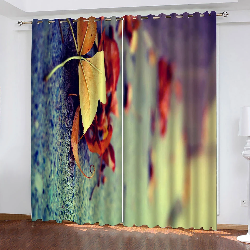 modern living room curtains Beautiful Colored leaves Photo Fashion Customized 3D Curtains
modern living room curtains Beautiful Colored leaves Photo Fashion Customized 3D Curtains
