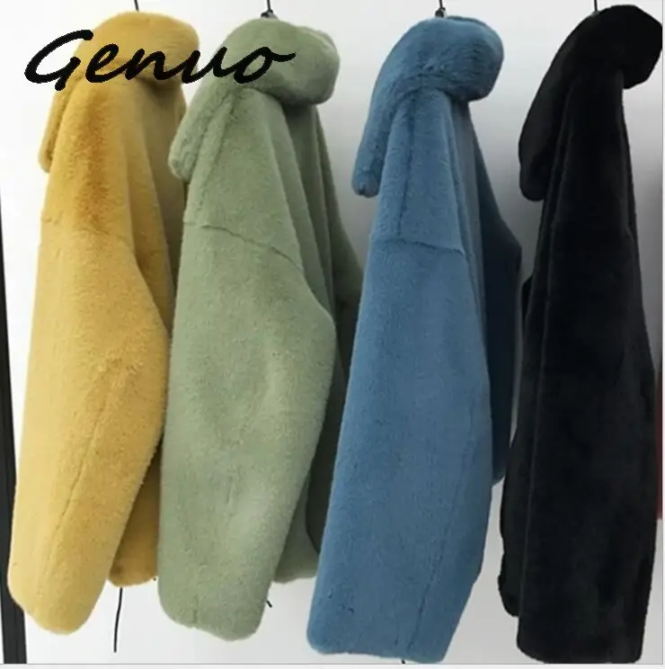 Genuo New Fashion Fluffy Big Collar Faux Fur Coat Female Thicker Warm Fox Fur Waistcoat Zipper Stitching Coat With Drawstring
Genuo New Fashion Fluffy Big Collar Faux Fur Coat Female Thicker Warm Fox Fur Waistcoat Zipper Stitching Coat With Drawstring