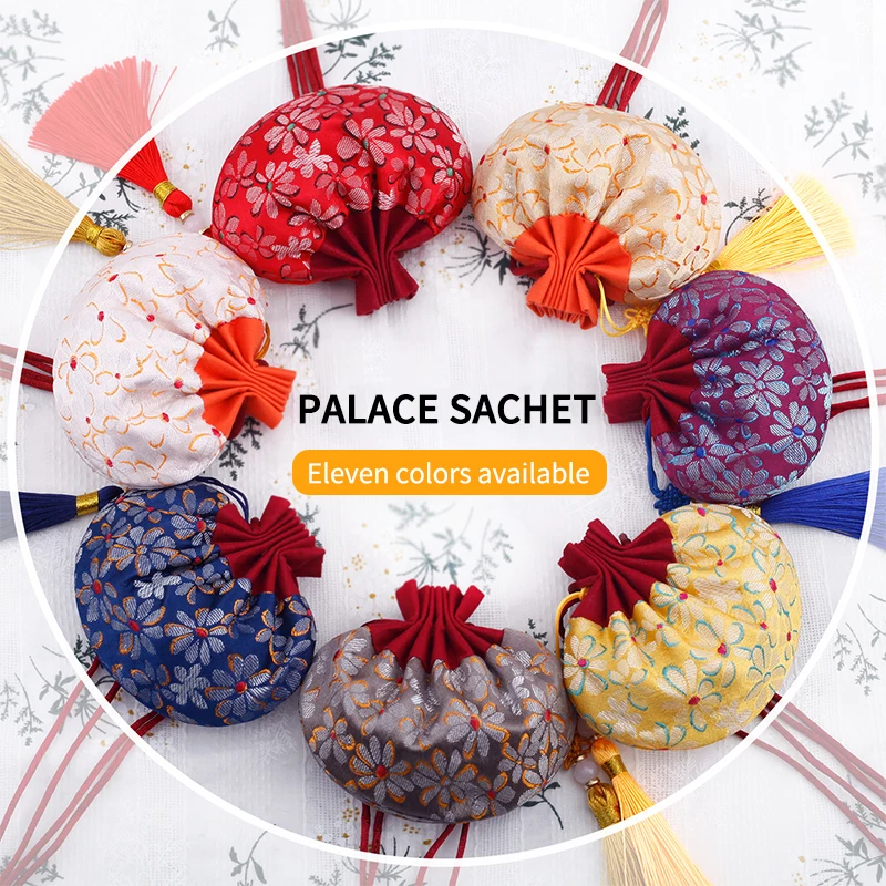 Chinese Style Hanging Neck Tassel Sachet Car Pendant Brocade Sachet Empty Bag Gift Sachet Ball Pendant Dry Flower Sachet
Chinese Style Hanging Neck Tassel Sachet Car Pendant Brocade Sachet Empty Bag Gift Sachet Ball Pendant Dry Flower Sachet