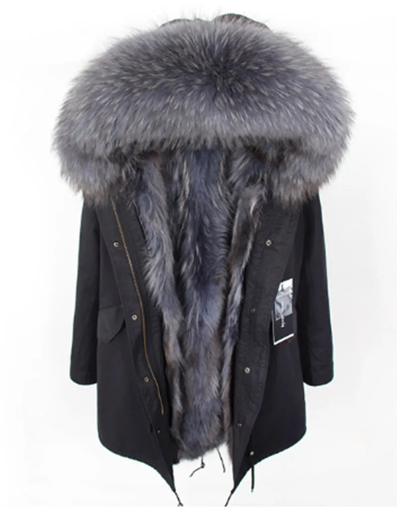 2021 Real Fur Coat Winter Jacket Men Long Parka Waterproof Big Natural Raccoon Fur Collar Hood Thick Warm Real Fox Fur Liner
2021 Real Fur Coat Winter Jacket Men Long Parka Waterproof Big Natural Raccoon Fur Collar Hood Thick Warm Real Fox Fur Liner