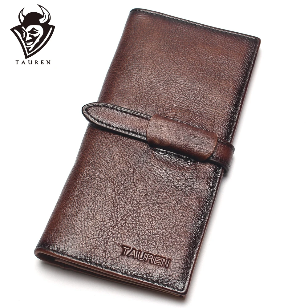 RFID Blocking Dip Dye 100% Natrual Leather Retro Vintage Solid Color Men Long Wallet Coin Purse Designer Male Wallets
RFID Blocking Dip Dye 100% Natrual Leather Retro Vintage Solid Color Men Long Wallet Coin Purse Designer Male Wallets