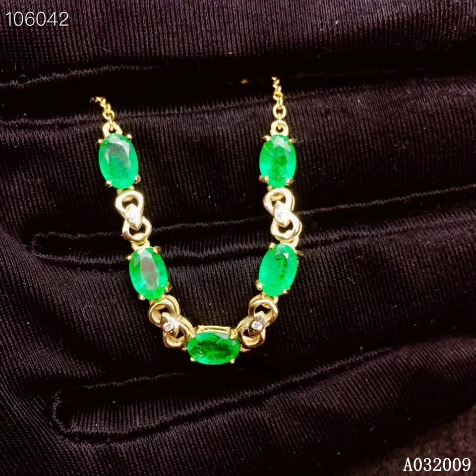 KJJEAXCMY fine jewelry 925 sterling silver inlaid natural emerald bracelet trendy girl hand bracelet support testing
KJJEAXCMY fine jewelry 925 sterling silver inlaid natural emerald bracelet trendy girl hand bracelet support testing