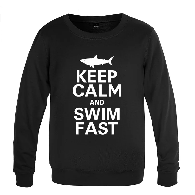 Keep Calm And Swim Fast Funny Sweatshirts Men Spring Autumn Long Sleeve O-Neck Pullover Casual Man Streetwear Sport Hoodie Coat
Keep Calm And Swim Fast Funny Sweatshirts Men Spring Autumn Long Sleeve O-Neck Pullover Casual Man Streetwear Sport Hoodie Coat