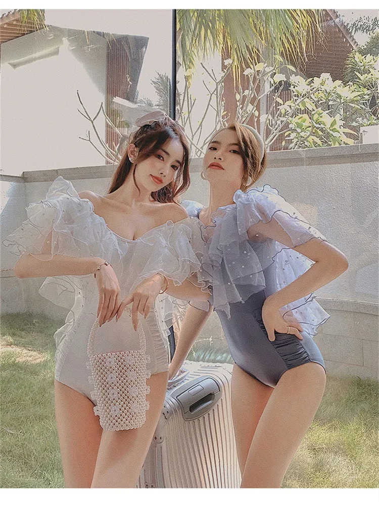 2021 New Korean Fairy Swimsuit, Mesh Nail Bead Ladies Triangle, INS Style Open-Back Hot Spring Fashion Swimsuit
2021 New Korean Fairy Swimsuit, Mesh Nail Bead Ladies Triangle, INS Style Open-Back Hot Spring Fashion Swimsuit