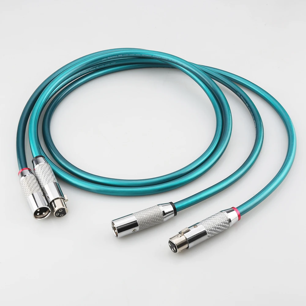 Pair HiFi Ortofon 8N OCC pure copper audio XLR interconnect cable with Rhodium Plated White carbon fiber XLR plug
Pair HiFi Ortofon 8N OCC pure copper audio XLR interconnect cable with Rhodium Plated White carbon fiber XLR plug