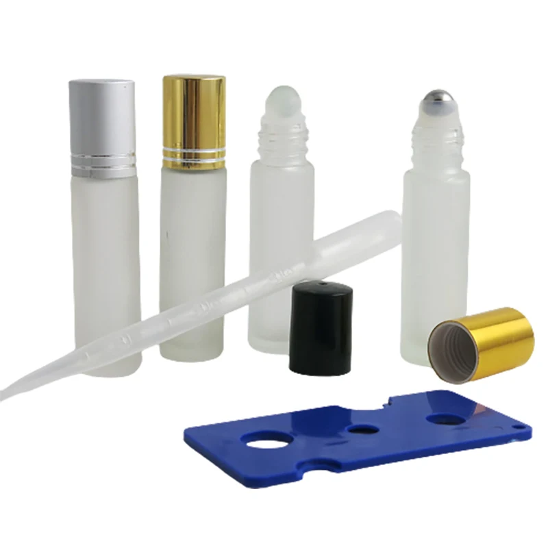 200 x 10ml frosted glass roll on perfume bottle with black lids Aluminum Cap one plastic piepette one pcs 10cc 1/3oz Containers
200 x 10ml frosted glass roll on perfume bottle with black lids Aluminum Cap one plastic piepette one pcs 10cc 1/3oz Containers
