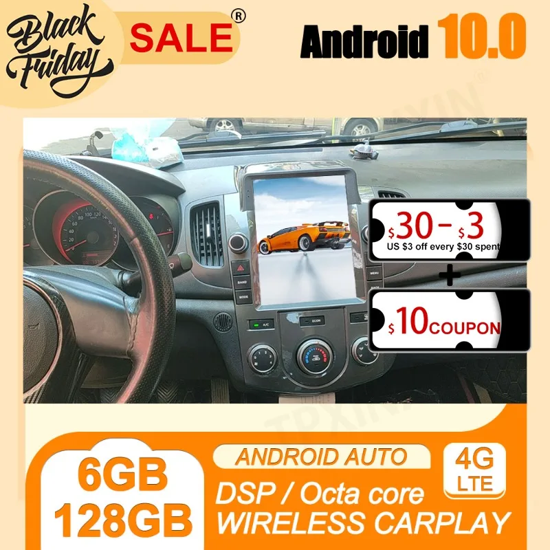 Android 10 Tesla Style For KIA Forte 2009 2010 2011 2012 2013 2014 2015 2016 Carplay GPS Navi Multimedia Player Car Radio Stereo
Android 10 Tesla Style For KIA Forte 2009 2010 2011 2012 2013 2014 2015 2016 Carplay GPS Navi Multimedia Player Car Radio Stereo