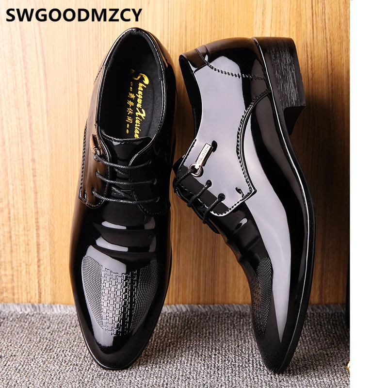 Business Shoes Men Oxford Leather Black Designer Shoes Men Formal Dress Mens Shoes Casual Luxury Patent Leather Sapato Social
Business Shoes Men Oxford Leather Black Designer Shoes Men Formal Dress Mens Shoes Casual Luxury Patent Leather Sapato Social