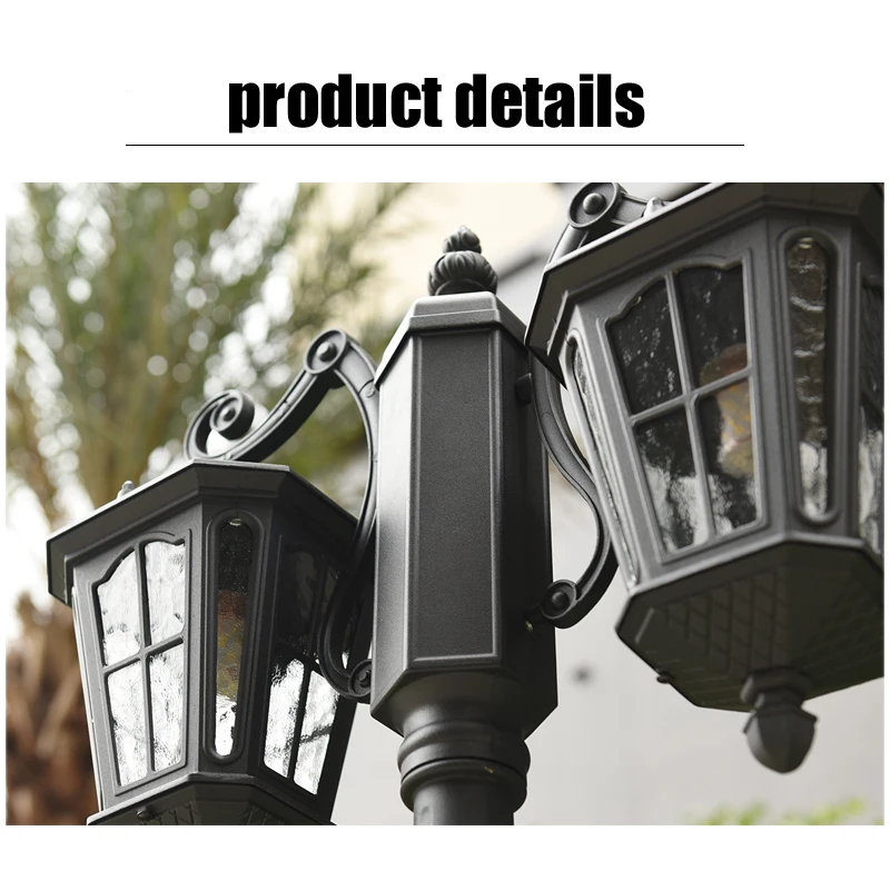 (H≈2.3M)Outdoor Waterproof Garden Light Outdoor Park Roadside Garden Landscape High Pole Light Garden Waterproof Street Light
(H≈2.3M)Outdoor Waterproof Garden Light Outdoor Park Roadside Garden Landscape High Pole Light Garden Waterproof Street Light