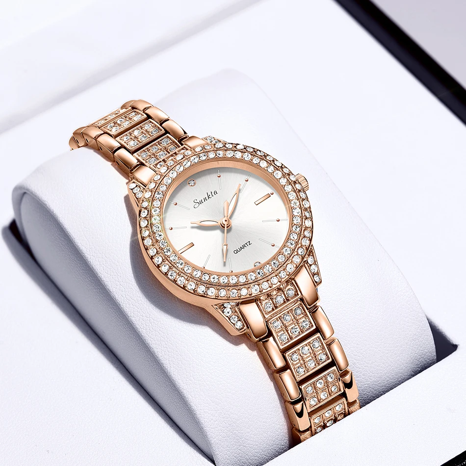 Fashion Women Watch with Diamond Watch Ladies Top Luxury Brand Ladies Casual Women's Bracelet Crystal Watches Relogio Feminino
Fashion Women Watch with Diamond Watch Ladies Top Luxury Brand Ladies Casual Women's Bracelet Crystal Watches Relogio Feminino