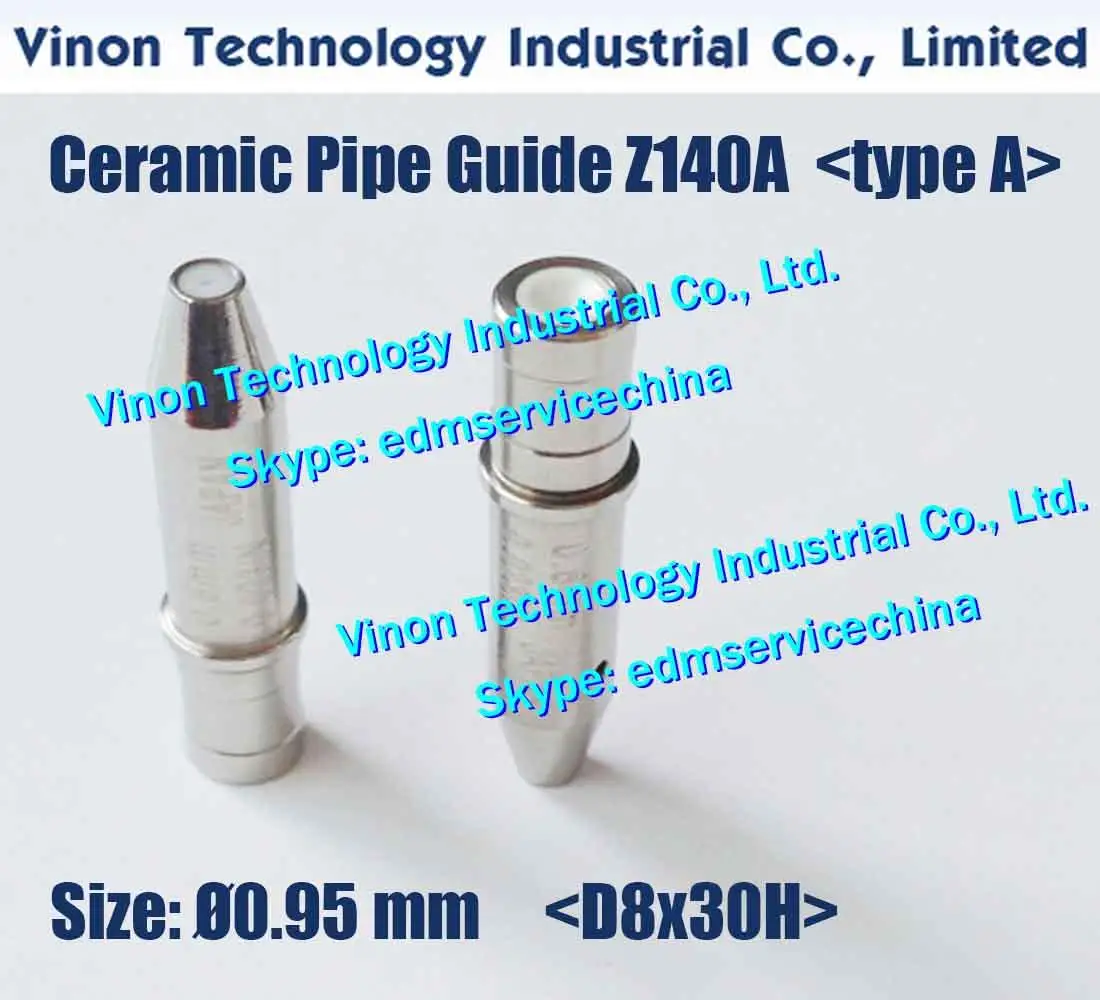 Ø0.95mm Z140A Ceramic Pipe Guide for Taiwan brands of edm drilling machine, ELECTRODE TUBING GUIDE, EDM DOUBLE CERAMIC GUIDE
Ø0.95mm Z140A Ceramic Pipe Guide for Taiwan brands of edm drilling machine, ELECTRODE TUBING GUIDE, EDM DOUBLE CERAMIC GUIDE