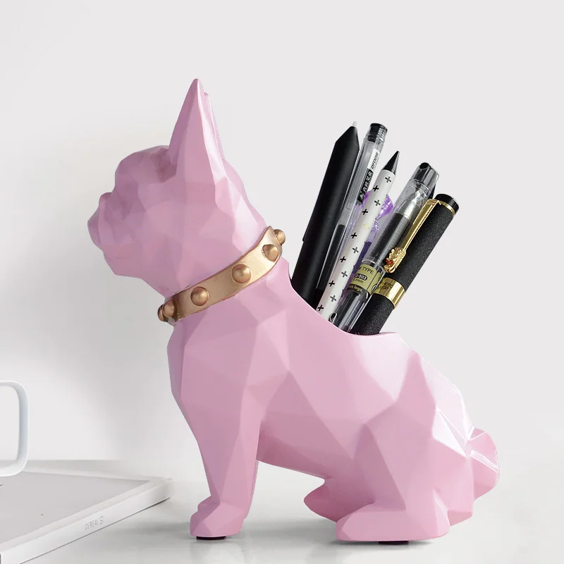 Dog Resin Figurine Pen holder desk organizer office accessories Storage desk pencil pot holder for desk pen craft gift
Dog Resin Figurine Pen holder desk organizer office accessories Storage desk pencil pot holder for desk pen craft gift