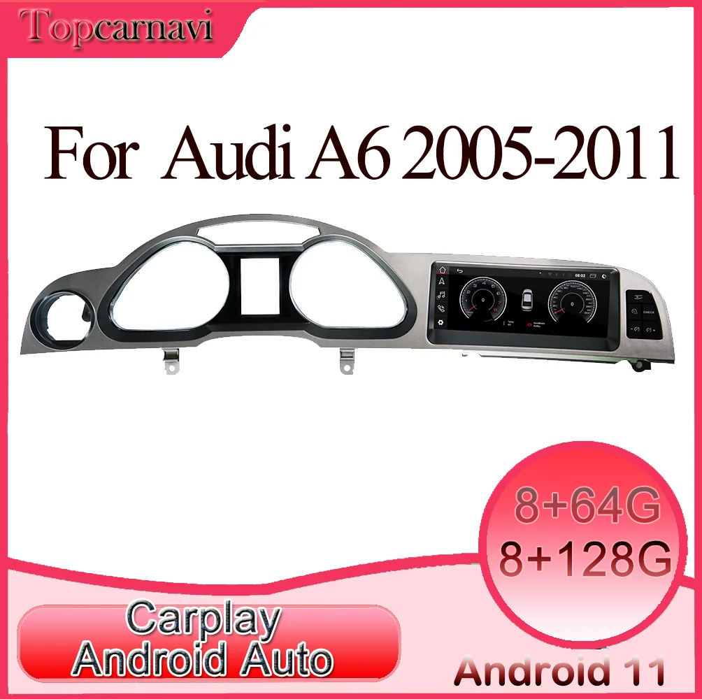 For Audi A6 2005-2011 android car radio For Audi a6 c6/4f MMI 2G MMI 3G 10.25 inch touch screen gps navigation wifi Multimedia
For Audi A6 2005-2011 android car radio For Audi a6 c6/4f MMI 2G MMI 3G 10.25 inch touch screen gps navigation wifi Multimedia