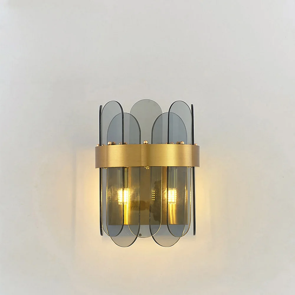 Nordic Living Room Decorative Wall Lamp White Smoke Gray Bedroom Bedside Lamp Luxury Model Room Wall Lamp Three-Color DimmingLED
Nordic Living Room Decorative Wall Lamp White Smoke Gray Bedroom Bedside Lamp Luxury Model Room Wall Lamp Three-Color DimmingLED