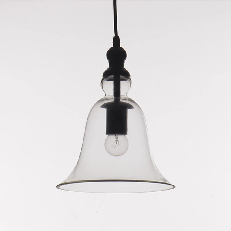 Loft Retro Bell Glass Pendant Light led simple rustic style kitchen dining room pendant lamp
Loft Retro Bell Glass Pendant Light led simple rustic style kitchen dining room pendant lamp