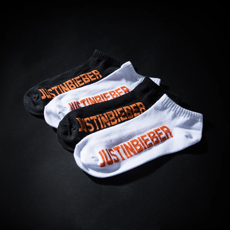 JB Ulzzang Harajuku Letter Hip Hop JBiebs Boy Short Calf Boat Ankle Socks Street Fashion Cotton Streetwear Justin Bieber Man Sox
JB Ulzzang Harajuku Letter Hip Hop JBiebs Boy Short Calf Boat Ankle Socks Street Fashion Cotton Streetwear Justin Bieber Man Sox