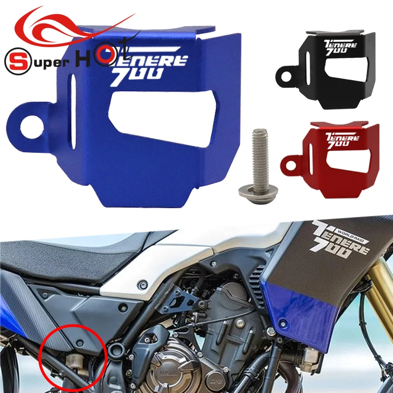 Motorcycle Accessories Rear Brake Reservoir Guard For YAMAHA Tenere 700 Tenere700 2019-2021 Rear Brake Reservoir Cover Protector
Motorcycle Accessories Rear Brake Reservoir Guard For YAMAHA Tenere 700 Tenere700 2019-2021 Rear Brake Reservoir Cover Protector