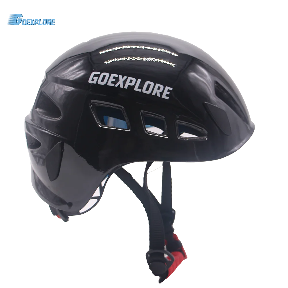 Goexplore Mountaineer Helmet Adjustable Outdoor Safety Cycling Drifting Rappelling Protector Gear Rock climbing helmet
Goexplore Mountaineer Helmet Adjustable Outdoor Safety Cycling Drifting Rappelling Protector Gear Rock climbing helmet