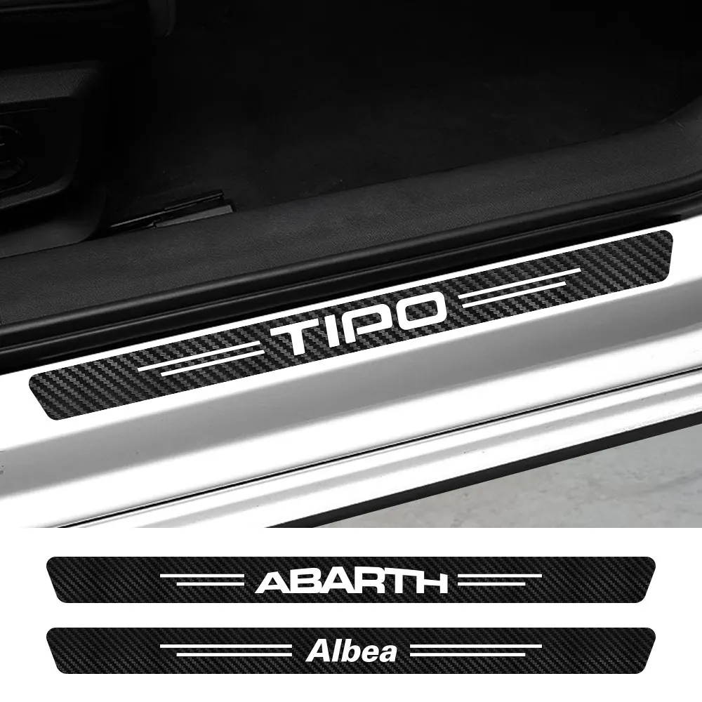 4PCS Car Door Sill Stickers For Fiat 124SPIDER ABARTH ALBEA CRONOS DOBLO DUCATO MOBI SEDICI STILO TIPO TORO UNO Auto Accessories
4PCS Car Door Sill Stickers For Fiat 124SPIDER ABARTH ALBEA CRONOS DOBLO DUCATO MOBI SEDICI STILO TIPO TORO UNO Auto Accessories