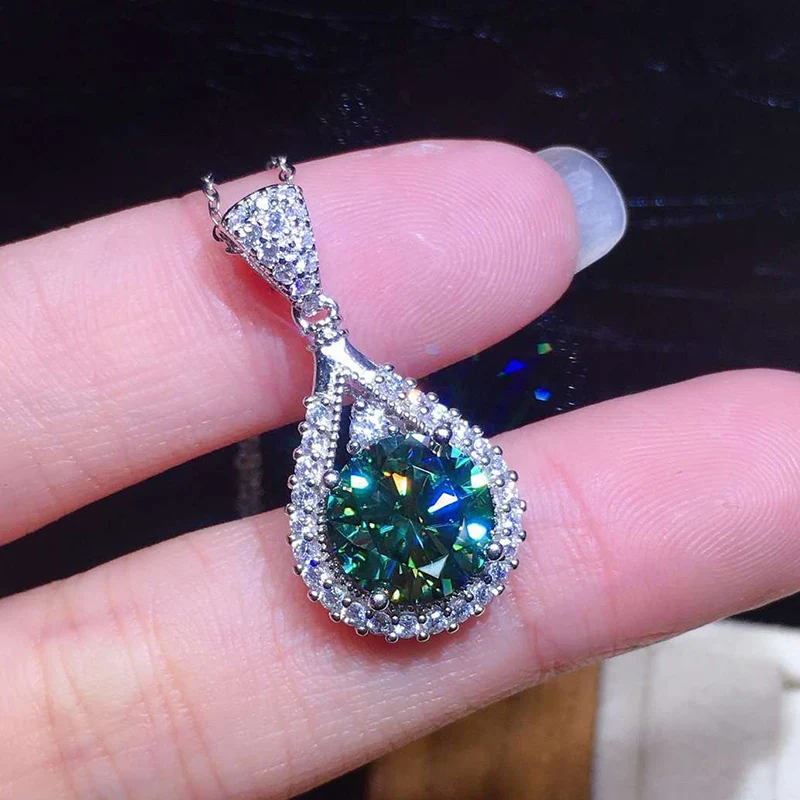 Huitan Gorgeous Green Cubic Zirconia Pendant Necklace Luxury Women's Wedding Neck Accessories Newly-designed Necklaces Jewelry
Huitan Gorgeous Green Cubic Zirconia Pendant Necklace Luxury Women's Wedding Neck Accessories Newly-designed Necklaces Jewelry