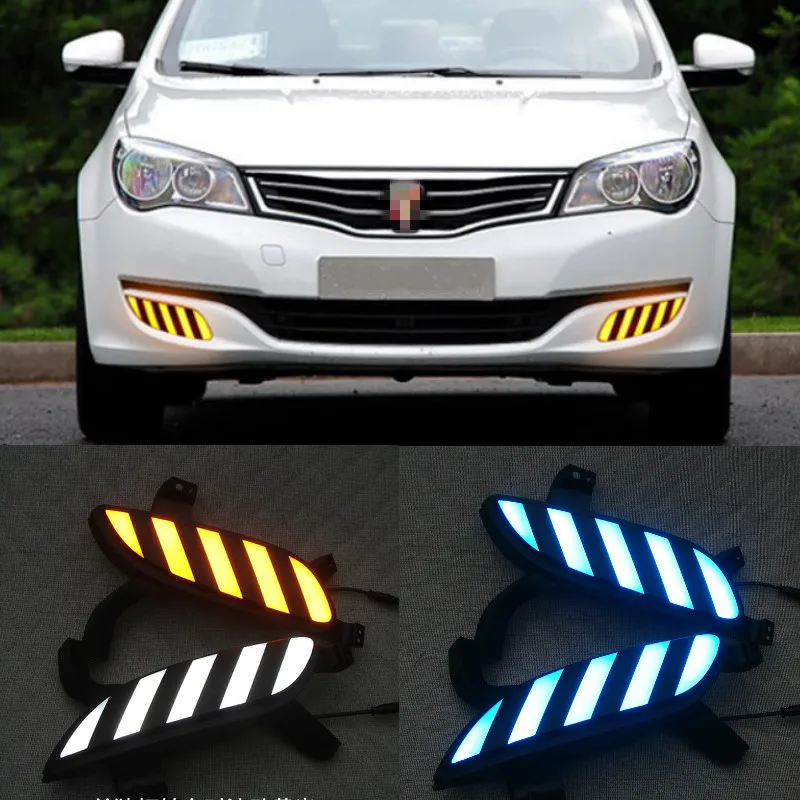 Для Roewe350 2011-2016 светодиодсветодиодный дневные ходовые огни DRL Противотуманные фары с желтым указателем поворота
Для Roewe350 2011-2016 светодиодсветодиодный дневные ходовые огни DRL Противотуманные фары с желтым указателем поворота