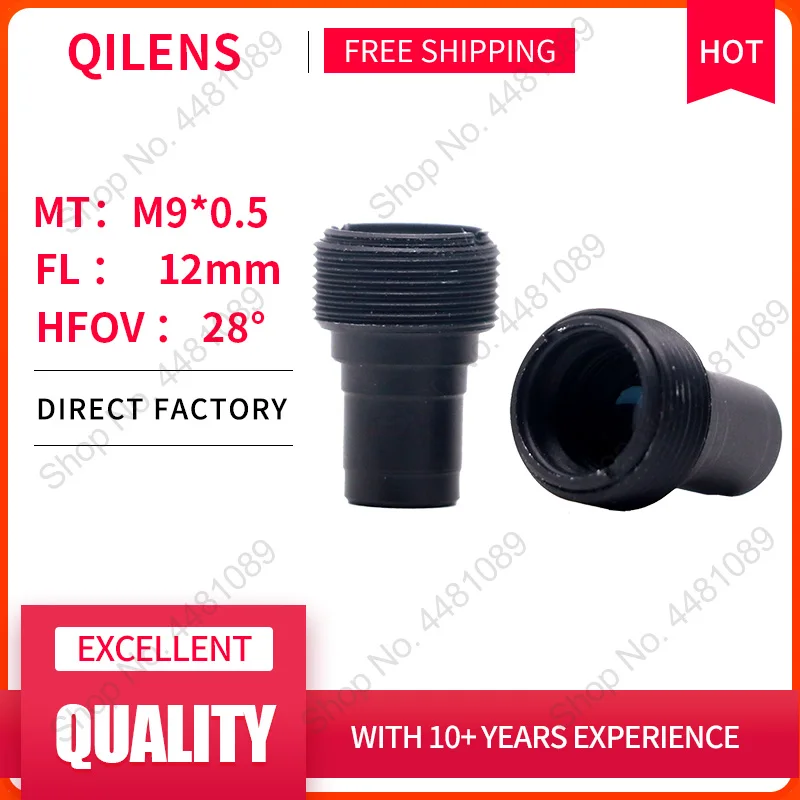 Объектив QILENS M9 FL 12 мм, объектив с отверстием для камеры видеонаблюдения F1.6 Mini CCTV HD 2,0 мегапикселя
Объектив QILENS M9 FL 12 мм, объектив с отверстием для камеры видеонаблюдения F1.6 Mini CCTV HD 2,0 мегапикселя