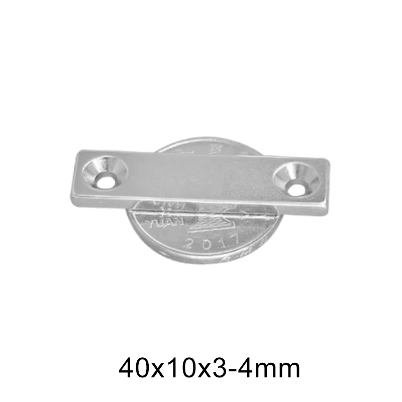 2~50PCS 40x10x3-4 N35 Magnets Countersunk Holes 4mm Long Sheet Permanent Magnetic 40*10*3 Neodymium Magnet 40*10*3-4 40x10x3
2~50PCS 40x10x3-4 N35 Magnets Countersunk Holes 4mm Long Sheet Permanent Magnetic 40*10*3 Neodymium Magnet 40*10*3-4 40x10x3
