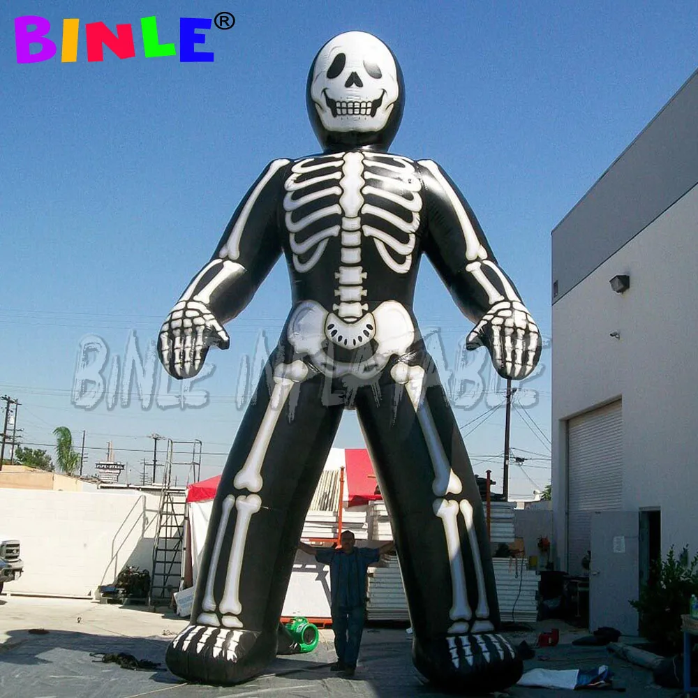 Giant 9mH halloween inflatable skeleton,outdoor Halloween decoration framework man model balloons for big event
Giant 9mH halloween inflatable skeleton,outdoor Halloween decoration framework man model balloons for big event