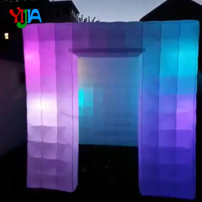 Drop shipping 2.25m Inflatable Portable Photo Booth Backdrops With LED Lights Color Changing & Inner Air Blower For Party Event
Drop shipping 2.25m Inflatable Portable Photo Booth Backdrops With LED Lights Color Changing & Inner Air Blower For Party Event