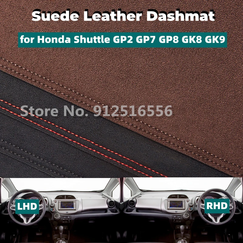 Car Accessories Suede Leather Dashmat Dash Mats Pad Dashboard Covers Sun Shade Carpet for Honda FIT Shuttle GP2 GP7 GP8 GK8 GK9
Car Accessories Suede Leather Dashmat Dash Mats Pad Dashboard Covers Sun Shade Carpet for Honda FIT Shuttle GP2 GP7 GP8 GK8 GK9
