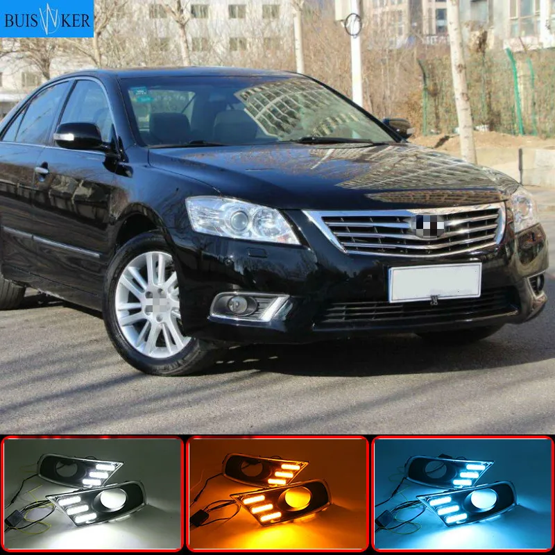 2 PCS Car LED DRL Daytime Running Light Turn Signal Lamps Waterproof Bumper Driving Light For Toyota Camry 2009-2011
2 PCS Car LED DRL Daytime Running Light Turn Signal Lamps Waterproof Bumper Driving Light For Toyota Camry 2009-2011