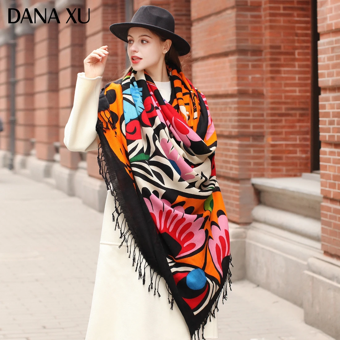 DANA XU Bufanda Mujer Wool Poncho Head Women Lady Warm Shawl Stoles Bandana Scarf Hijab Luxury Brand Pashmina Winter 2021
DANA XU Bufanda Mujer Wool Poncho Head Women Lady Warm Shawl Stoles Bandana Scarf Hijab Luxury Brand Pashmina Winter 2021