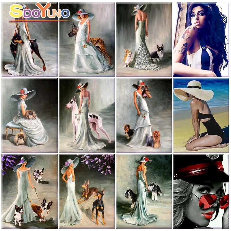 SDOYUNO Frame Sexy Woman Paint By Numbers For Adults Figure HandPainted Oil Painting Canvas Drawing Home Wall Decor 60x75cm
SDOYUNO Frame Sexy Woman Paint By Numbers For Adults Figure HandPainted Oil Painting Canvas Drawing Home Wall Decor 60x75cm