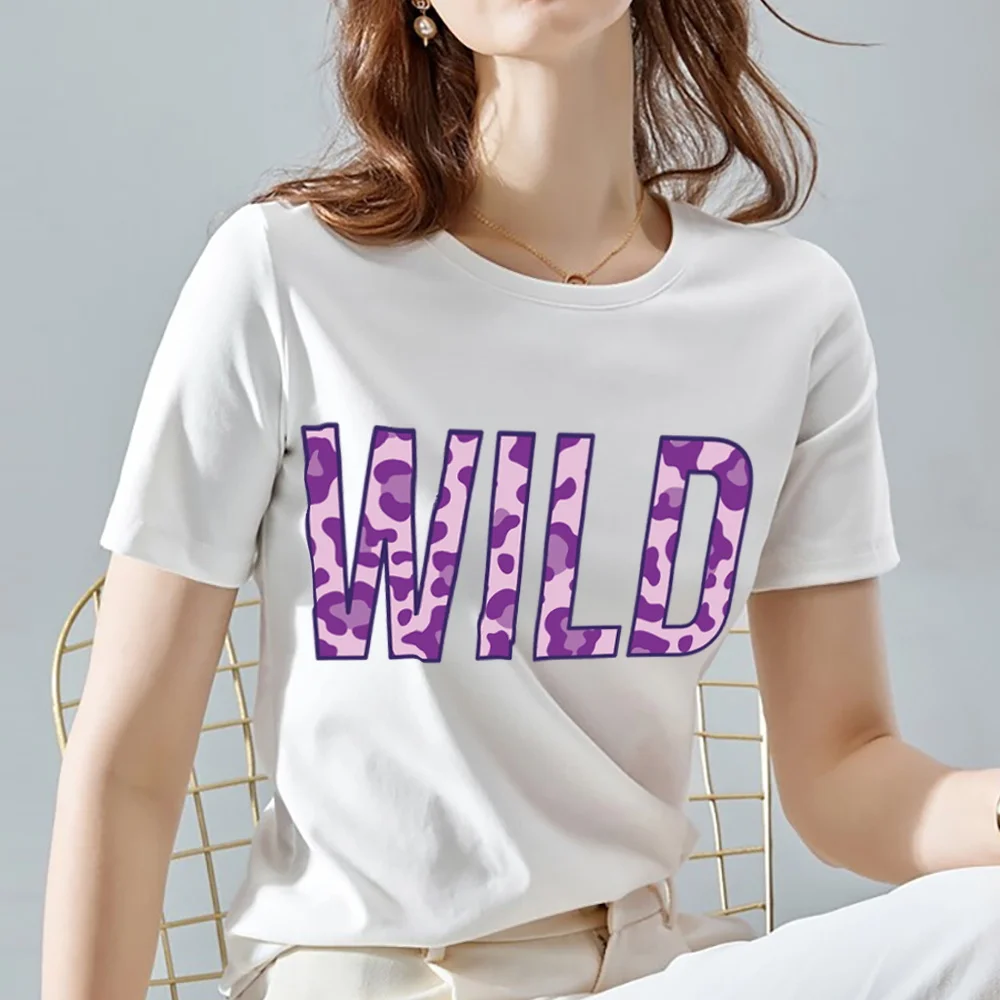 Women's Summer Fashion T-shirt Creative Leopard Print Series Pattern Tops Ladies Round Neck Street Trend Short Sleeves Tees
Women's Summer Fashion T-shirt Creative Leopard Print Series Pattern Tops Ladies Round Neck Street Trend Short Sleeves Tees